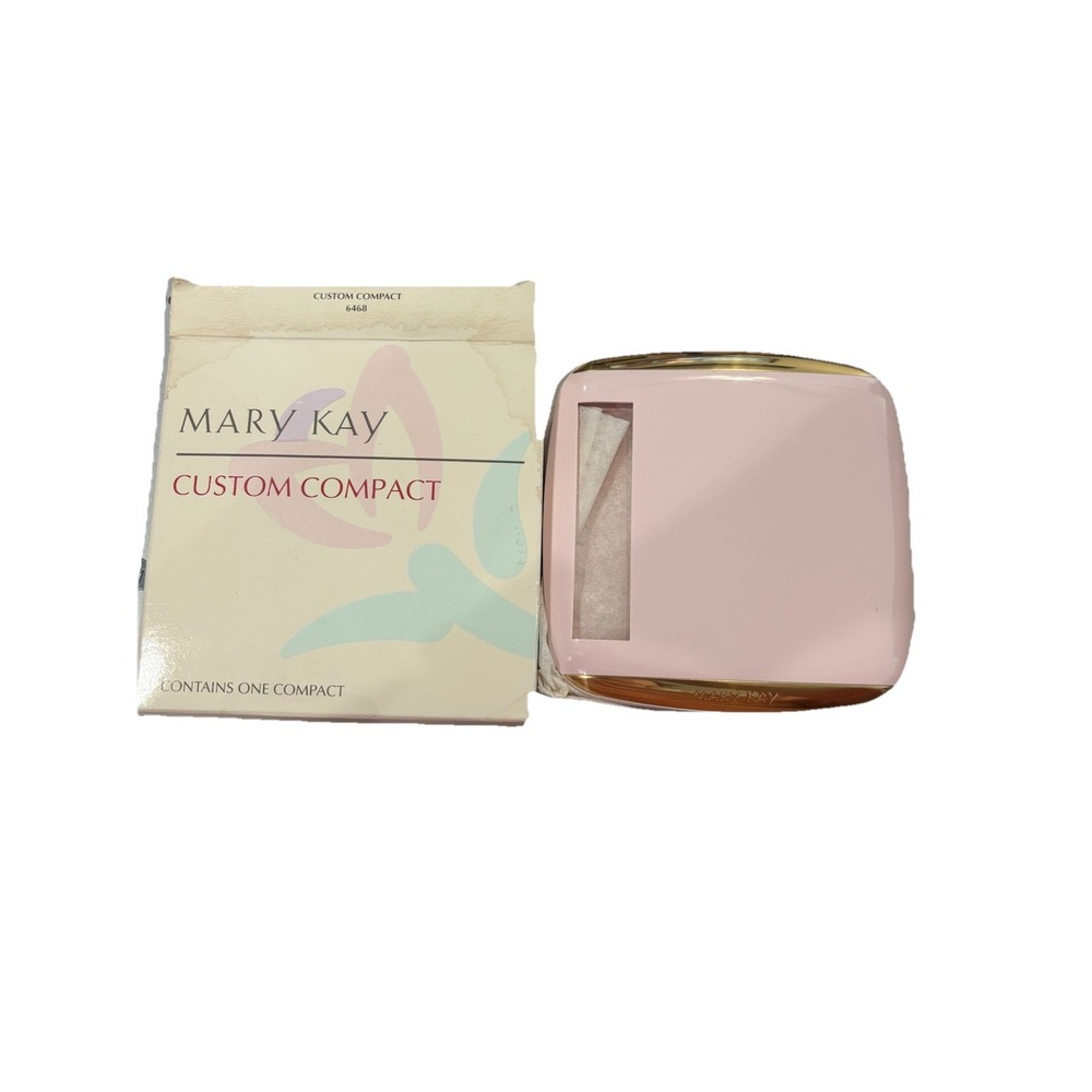 Mary Kay Custom Compact 6468 Pink Retired Discontinued NEW in BOX